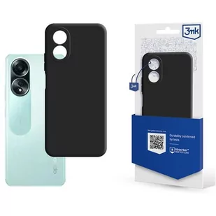 Etui 3MK Matt Case do Oppo A58 4G Czarny - Etui i futerały do telefonów - miniaturka - grafika 1