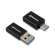 Adaptery i przejściówki - Sharkoon OfficePal USB-C adapter USB 3.2 Gen 1 (3.1 Gen 1), USB Type-C - miniaturka - grafika 1