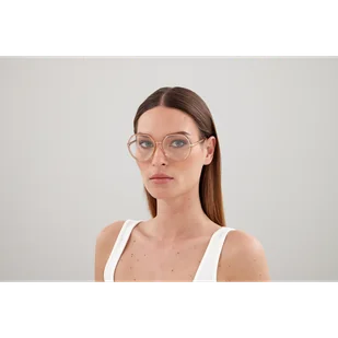 Okulary przeciwsłoneczne Chloé CH0131O 001 - Okulary korekcyjne, oprawki, szkła - miniaturka - grafika 4