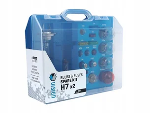 ZESTAW ZAPASOWYCH ŻARÓWEK 2xH7 +17 ELEMENTÓW 12V - Żarówki samochodowe - miniaturka - grafika 1