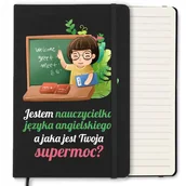 Notesy i bloczki - NOTES 120 STR PREZENT DLA NAUCZYCIELKI ANGIELSKIEGO DZIEŃ NAUCZYCIELA WZ - miniaturka - grafika 1