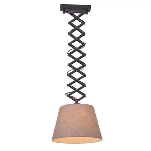 Näve Lampa sufitowa tekstylna Adrienne regulowana - Lampy sufitowe - miniaturka - grafika 1