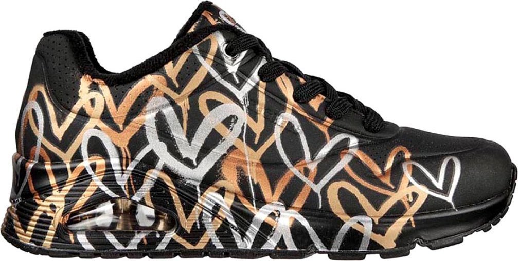 Skechers Buty damskie UNO METALIC LOVE 155523-BKGD 38.5
