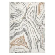 Dywany - Dywan Candida 67 x 120 cm marmur biało szary - miniaturka - grafika 1