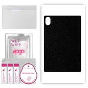 Akcesoria do tabletów i e-booków - Folia naklejka skórka strukturalna na TYŁ do Huawei MatePad SE 11 2024 - Czarny Pastel Matowy Chropowaty Baranek - apgo SKINS - miniaturka - grafika 1