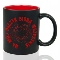 Kubki - Kubek Grawer CZERWONY PREZENT DLA WĘDKARZA Na mój haczyk biorą wszystkie wz - miniaturka - grafika 1