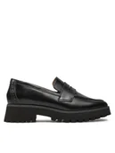 Półbuty damskie - Clarks Loafersy Stayso Edge 26174705 Czarny - miniaturka - grafika 1