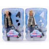 Lalki dla dziewczynek - Lalka Defa Lucy winter zimowy strój z walizką akc - miniaturka - grafika 1