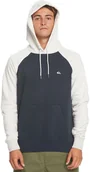 Bluzy męskie - bluza męska QUIKSILVER EVERYDAY HOODIE Navy Blazer - BYJ0 - miniaturka - grafika 1