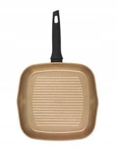 Russell Hobbs patelnia grillowa powłoka nieprzywierająca czarno-złota 28 cm - Patelnie - miniaturka - grafika 1