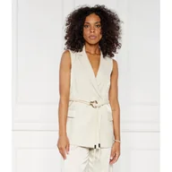 Kamizelki damskie - Liu Jo Kamizelka WAISTCOAT | Regular Fit - miniaturka - grafika 1