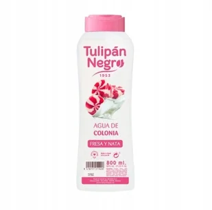 Woda kolońska Agua de colonia Truskawka i krem 800ml Tulipan Negro - Wody i perfumy męskie - miniaturka - grafika 1