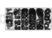 Narzędzia warsztatowe - ZESTAW ZABEZPIECZEŃ OSIOWYCH SPRĘŻYSTYCH. 260 SZTUK. MIX ROZMIARÓW - miniaturka - grafika 1