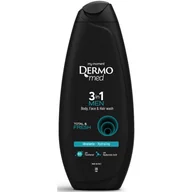 Żele pod prysznic dla mężczyzn - DermoMed Men żel pod prysznic Fresh odświeżający dla mężczyzn 450 ml XXL - miniaturka - grafika 1