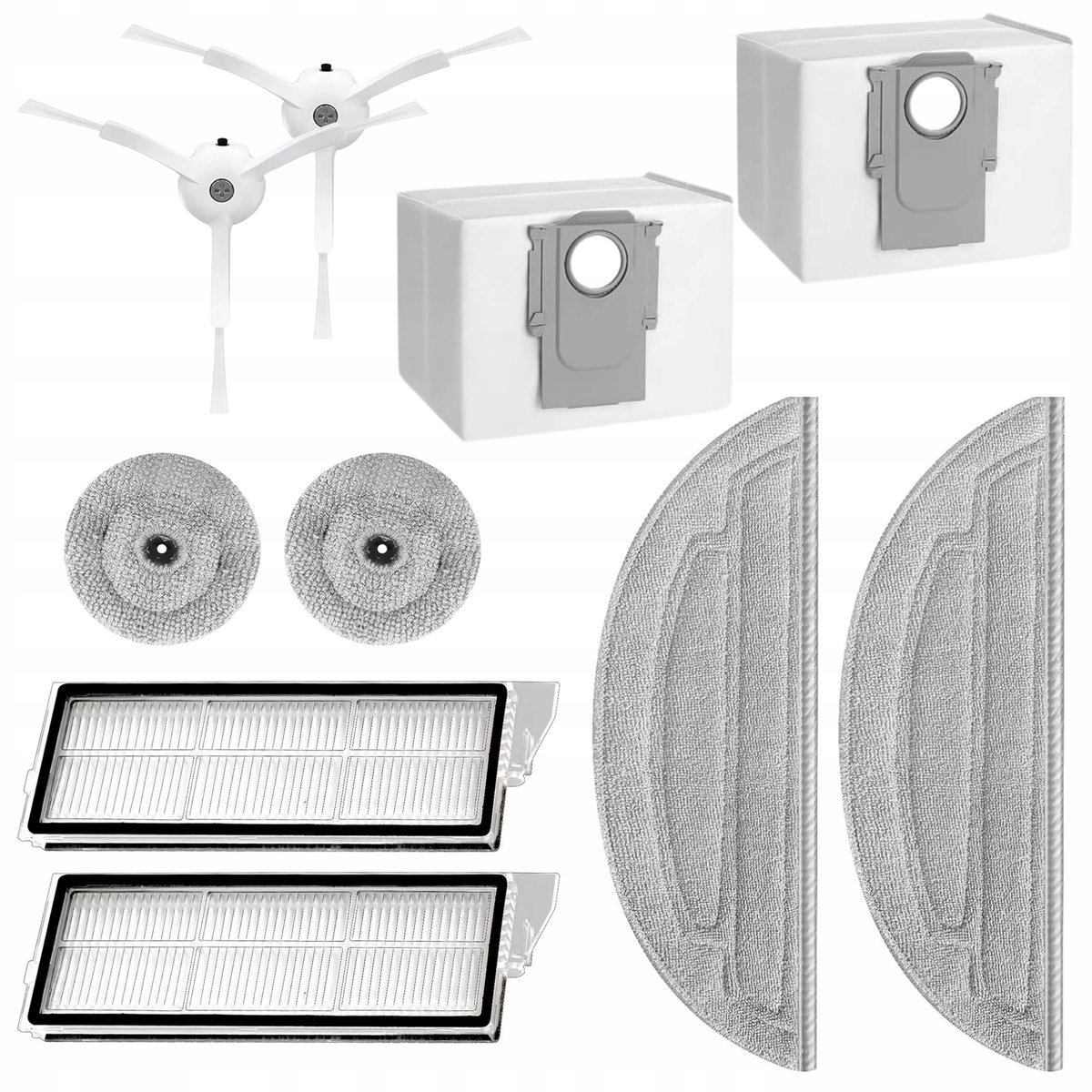 Filtry Szczotki Mopy Worki Do Roborock S8 Maxv Ultra / S8 Max Ultra / G20