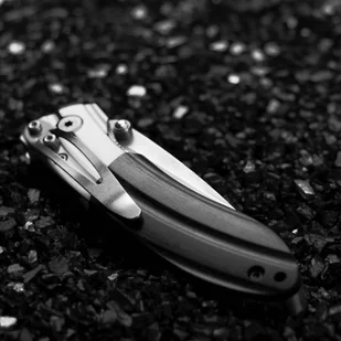 Shinra Mixture SPG2 Black Pakka 7,2cm - Noże - miniaturka - grafika 7