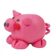 Masy plastyczne - DUŻY ZESTAW CIASTOLINA 700g 5 KOLORÓW FOREMKI - miniaturka - grafika 1