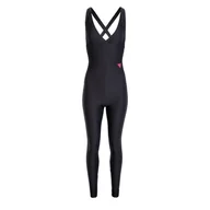 Kombinezony - Damski Kombinezon GUESS DELMA JUMPSUIT V3YD09KBOA2-JBLK – Czarny - miniaturka - grafika 1
