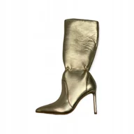 Kozaki damskie - Eleganckie kozaki damskie szpilka CHARLES DAVID 36 - miniaturka - grafika 1