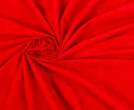 Pasmanteria - Mikrofaza Tkanina Obiciowa Zamsz Welur Materriał Meble Czerwony 0,5 Mb - miniaturka - grafika 1