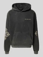 Bluzy męskie - Bluza z kapturem i kieszenią kangurką model ‘Yulani’ - miniaturka - grafika 1