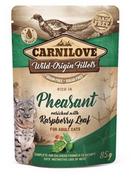 Mokra karma dla kotów - Carnilove Adult Pheasant&Raspberry Leaf Mokra Karma dla kota op 85g - miniaturka - grafika 1