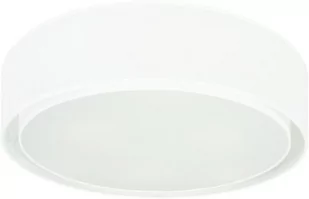 Nowodvorski Plafon LAMPA sufitowa MIST 8943 minimalistyczna OPRAWA abażurowa okrągła biała 8943 - Lampy sufitowe - miniaturka - grafika 1
