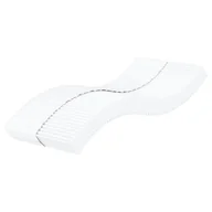 Materace - vidaXL Materac piankowy, biały, 80x210 cm, twardość H2/H3 - miniaturka - grafika 1
