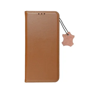 cofi1453® Smart Pro Genuine Book Case Leather Book Cover Etui na telefon komórkowy Etui na telefon komórkowy kompatybilne z Xiaomi Redmi Note 10 Pro Max Brown - Etui i futerały do telefonów - miniaturka - grafika 1