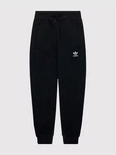 Adidas Spodnie dresowe adicolor H32406 Czarny Regular Fit - Spodnie i spodenki dla chłopców - miniaturka - grafika 1