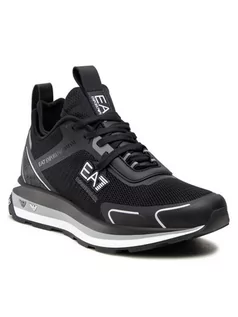 Sneakersy męskie - EA7 Emporio Armani Sneakersy X8X089 XK234 Q289 Czarny - grafika 1