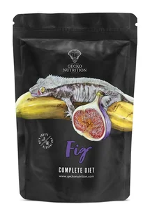 Gecko Nutrition Banan Figa - pokarm dla gekonów : Gekon orzęsiony, felsuma 100g - Pokarm dla płazów i gadów - miniaturka - grafika 1
