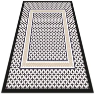 Dywany - Modny dywan winylowy Geometryczny warkocz 140x210 cm - miniaturka - grafika 1