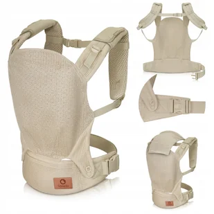 Nosidełko dla dziecka ERGONOMICZNE 20kg CERTYFIKAT Lionelo Margareet Air - Nosidełka dla dzieci - miniaturka - grafika 1
