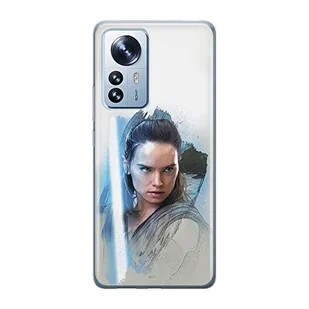 ERT GROUP etui na telefon Xiaomi 12 PRO, case oryginalny i oficjalnie licencjonowany przez Star Wars, wzór Rey 001, optymalnie dopasowane, plecki z TPU - Etui i futerały do telefonów - miniaturka - grafika 1