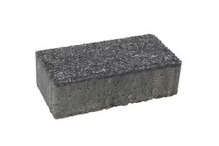 Kostka brukowa Certus Focus 20 antracytowy granit gr. 6 cm płukana wym.10x20 cm - Kostki brukowe i krawężniki - miniaturka - grafika 1