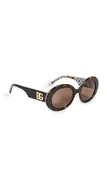 Okulary przeciwsłoneczne - Dolce & Gabbana 0DG4448 Okulary przeciwsłoneczne, Kobiety, Wielobarwny (Wielobarwny), Jeden rozmiar - miniaturka - grafika 1