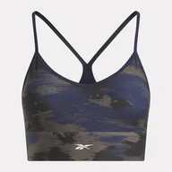 Biustonosze - Damski Stanik sportowy REEBOK ID TRAIN CAMO BRA IL2237 – Wielokolorowy - miniaturka - grafika 1