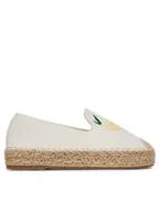 Espadryle damskie - DeeZee Espadryle 8-807-2 Biały - miniaturka - grafika 1