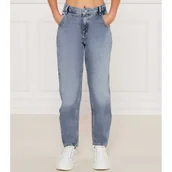 Spodnie sportowe damskie - Calvin Klein Jeans Jeansy | Relaxed fit | high waist - miniaturka - grafika 1