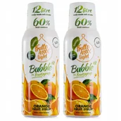 Syropy i koncentraty owocowe - Zestaw 2 koncentratów do Saturatora FruttaMax Pomarańcza Light bez Cukru ,500 ml - miniaturka - grafika 1