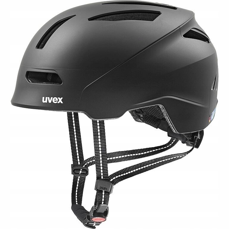 Kask Rowerowy Uvex Urban Planet 58-61 CM Czarny Matowy