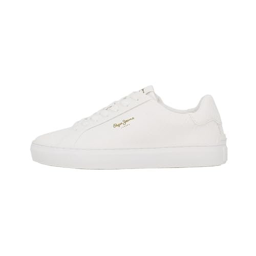 Pepe Jeans Damskie trampki CAMDEN RUMP W, białe (białe), 4 UK, biały, 4 UK