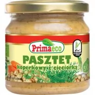 Warzywa w marynacie - PrimaECO (przetwory i pasty vege) PASZTET KOPERKOWY Z CIECIORKĄ BIO 160 g - miniaturka - grafika 1