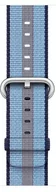 Akcesoria do smartwatchy - Apple Pasek z plecionego nylonu w kolorze nocnego błękitu (w prążki) do koperty 38 mm MQVJ2ZM-A - miniaturka - grafika 1