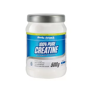 BODY ATTACK 100% Pure Creatine - 500g - Natural - Kreatyna - miniaturka - grafika 1