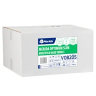 Ręczniki papierowe - Ręcznik papierowy ZZ Merida Optimum Slim 2 warstwy 3000 szt. makulatura biała - miniaturka - grafika 1