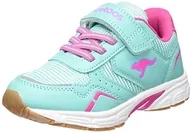 Buty dla dziewczynek - KangaROOS Unisex dziecięce buty sportowe K-NI Lucky Ev, Ocean Daisy Pink, 35 EU - miniaturka - grafika 1