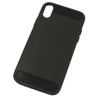 Etui i futerały do telefonów - pokrowiec etui pancerne Karbon Case czarne do APPLE iPhone XR - miniaturka - grafika 1