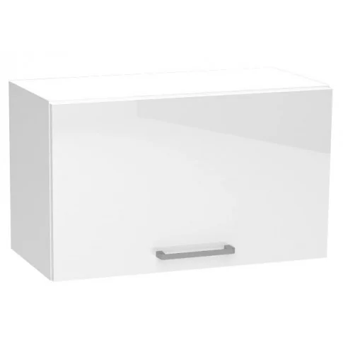 Biała szafka nad kuchenny okap Elora 25X 60 cm połysk